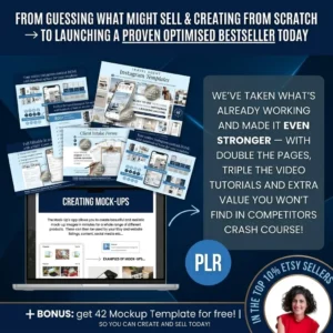 Canva Masterclass with PLR Resell Rights — Editable Video Course and eBook for Beginners, Resellers, and Etsy Sellers