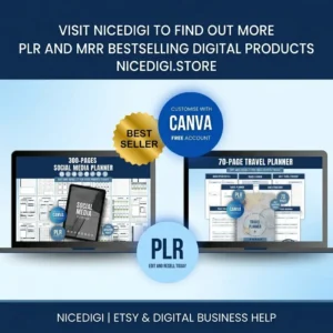 Canva Masterclass with PLR Resell Rights — Editable Video Course and eBook for Beginners, Resellers, and Etsy Sellers