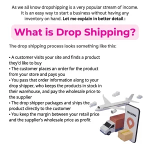 Dropshipping Business- How to Start Drop shipping- PLR Ebook | 20 pages | Resell Rights
