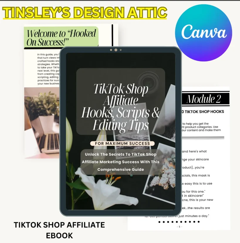 TikTok Shop Affiliate Hooks and Scripts | Monetize TikTok | MRR & PLR | 2025 - Image 4