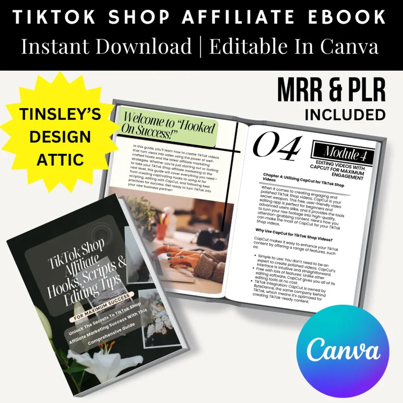 TikTok Shop Affiliate Hooks and Scripts | Monetize TikTok | MRR & PLR | 2025 - Image 6