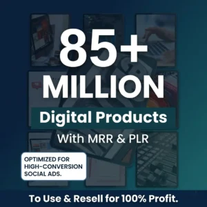 85M+ PLR & MRR Digital Products Mega Bundle for Passive Income | Master Resell Rights Collection | Complete Done-for-You Library