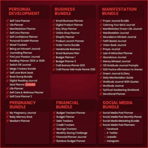 7,500+ Canva Planner Templates for 2026 — Editable Planners, Journals & Trackers Bundle with PLR & MRR Rights | Ready-to-Sell Digital Products