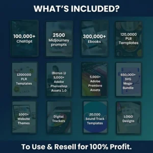 85M+ PLR & MRR Digital Products Mega Bundle for Passive Income | Master Resell Rights Collection | Complete Done-for-You Library