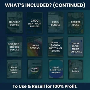 85M+ PLR & MRR Digital Products Mega Bundle for Passive Income | Master Resell Rights Collection | Complete Done-for-You Library
